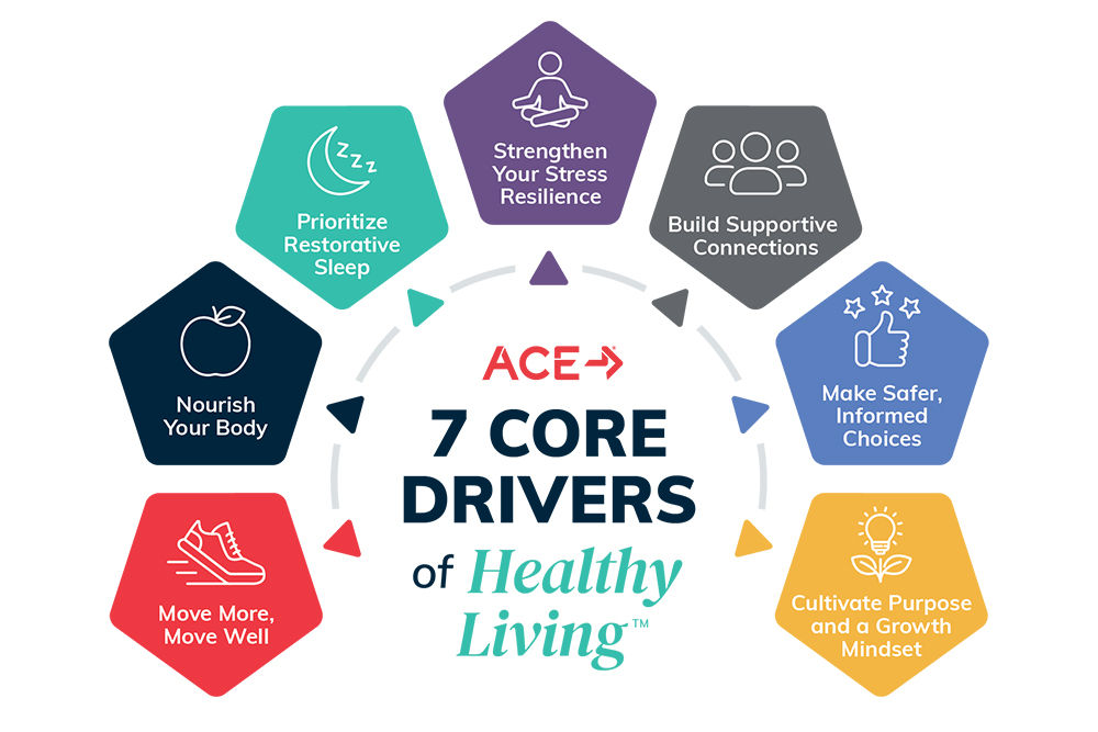 ACE Reveals the New 7 Core Drivers of Healthy Living (American Spa)